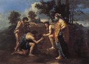 Nicolas Poussin Even in Arcadia I have oil painting artist